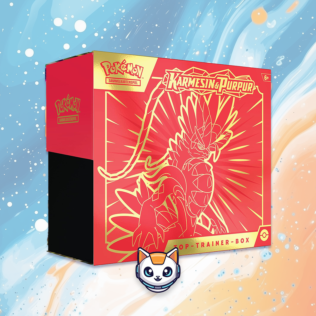 Pokémon Karmesin & Purpur Koraidon Top Trainer Box (DE)