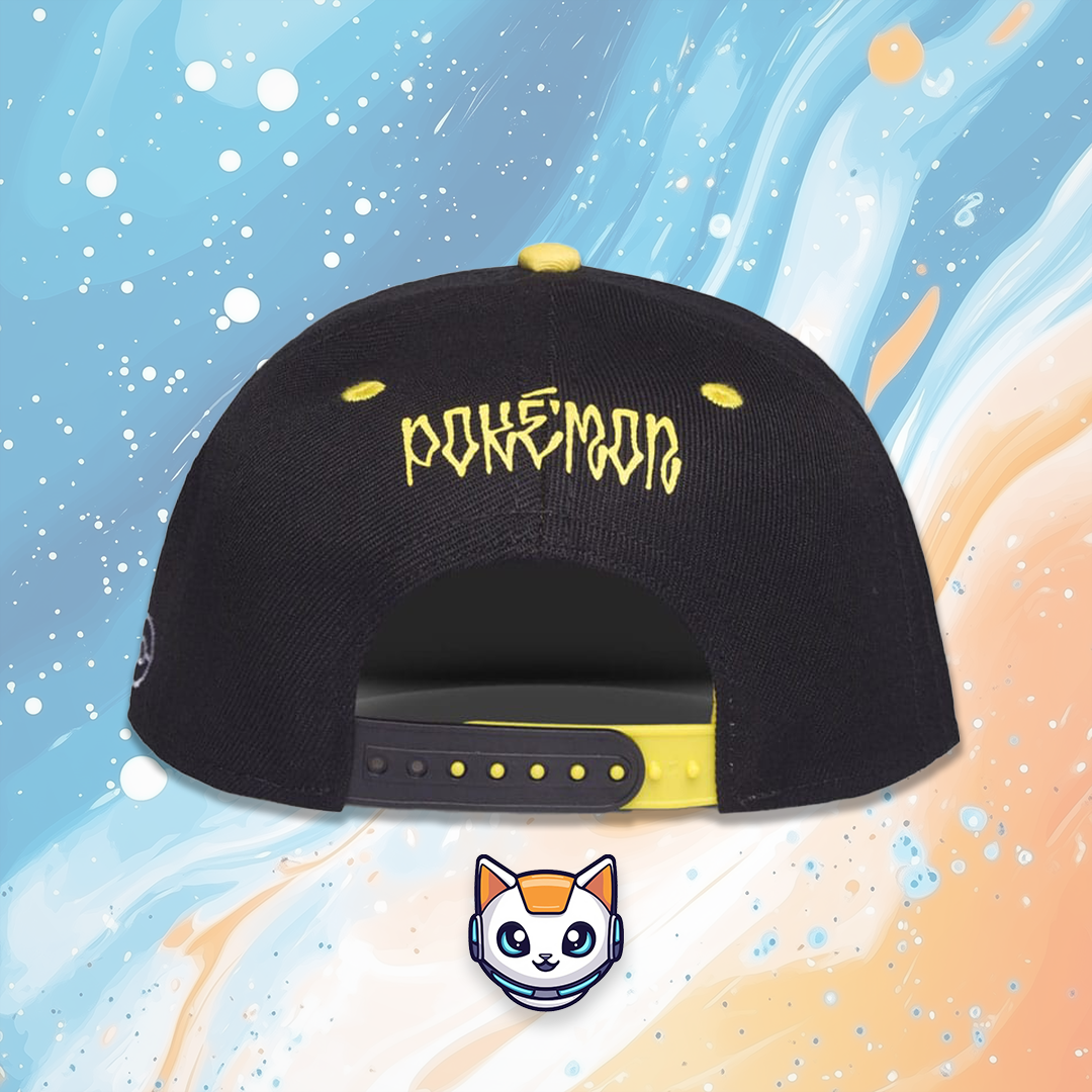 Pokémon Snapback Cap Angry Pikachu