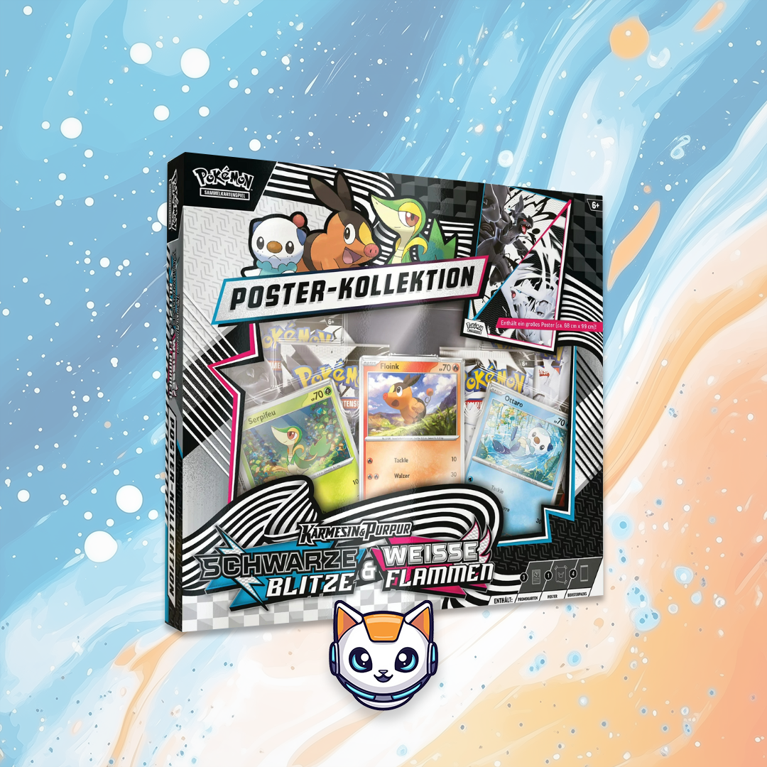 Pokémon Schwarz Blitze & Weiße Flammen - PosterKollektion (DE)