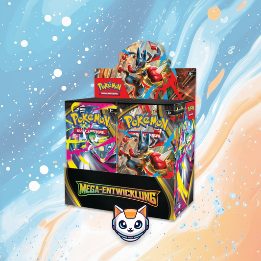 Pokémon Mega Entwicklungen Display (DE)