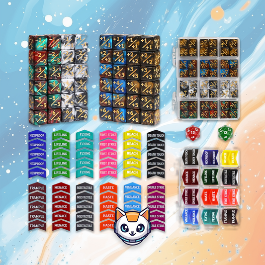 MTG Würfel und Token-Set (110-tlg.)