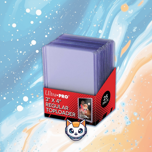 Ultra Pro Regular Toploader 3"x 4" Ultra Clear 25er Pack